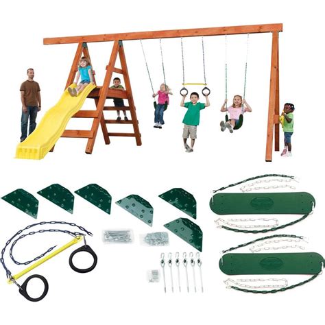 swing set hardware home depot|More.